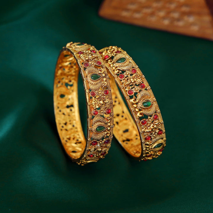 Niveda Mayoora Bangle (Set of 2)