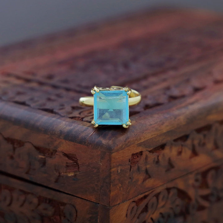 Diana Square Rings (Colour Options)