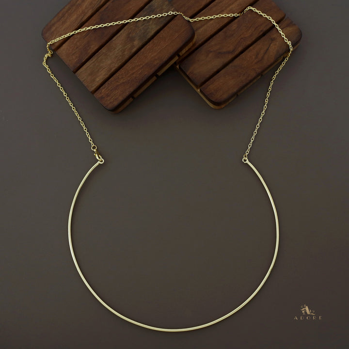 Emery Golden Chain Neck Cuff