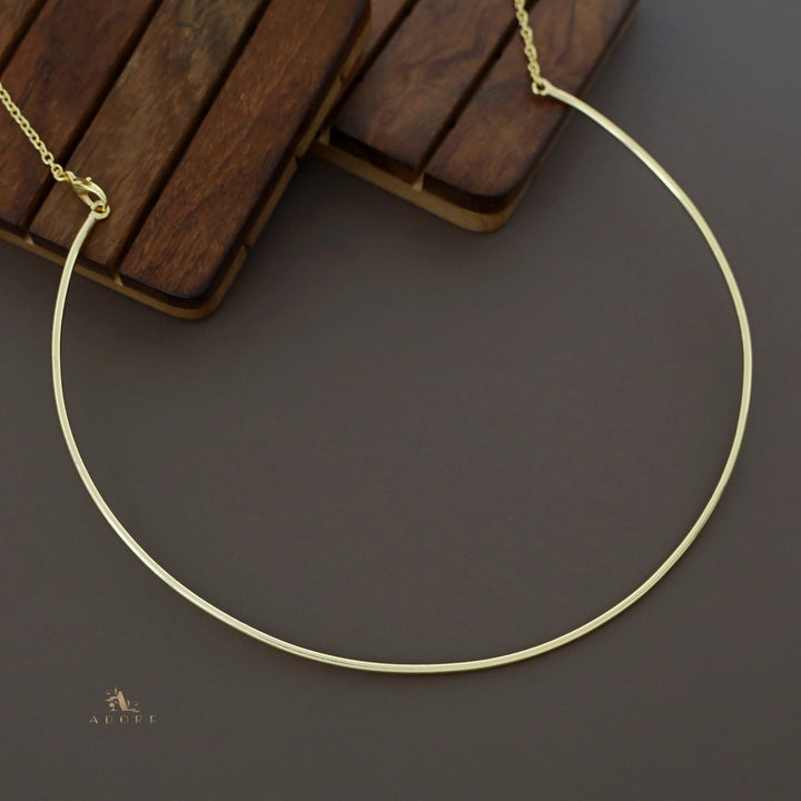 Emery Golden Chain Neck Cuff