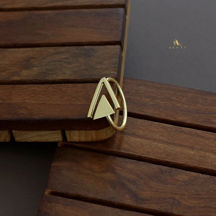 Anyla Golden Triangle Ring