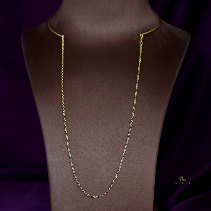 Emery Golden Chain Neck Cuff