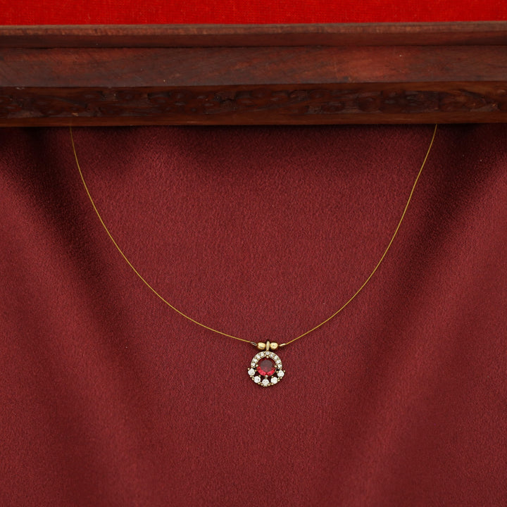 Trishika Ad Stone String Neckpiece