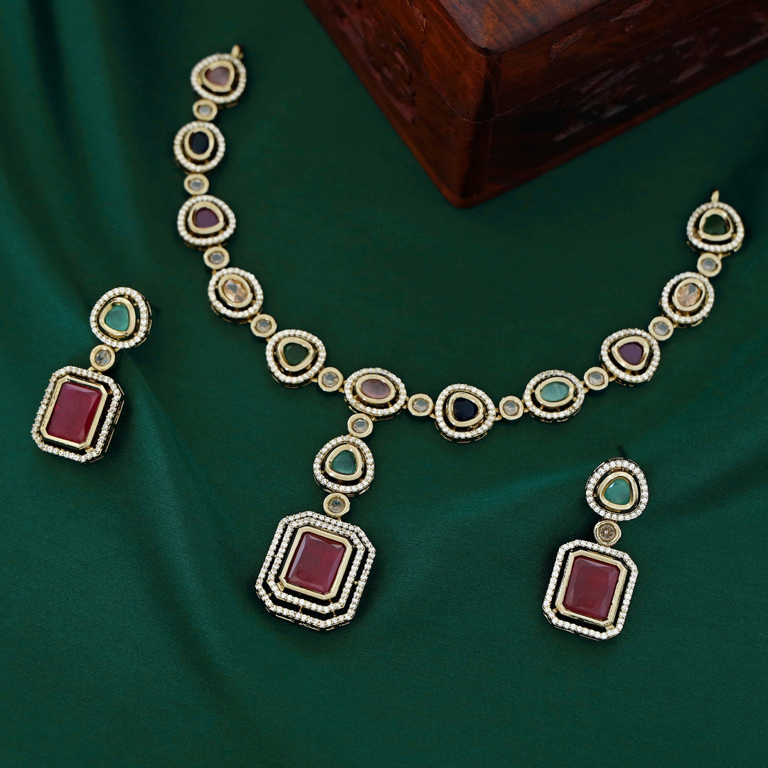 Divinity Sparkle Neckpiece with Earring