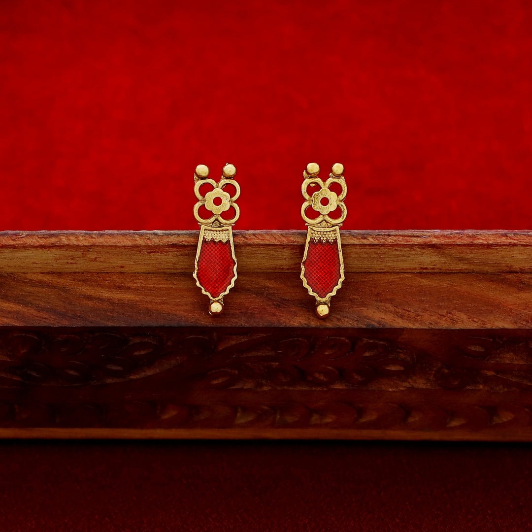 Sita 5 Layer Palakka Choker With Earring