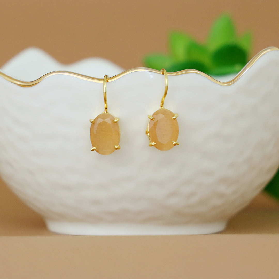 Golden Claw Glossy Oval Drops