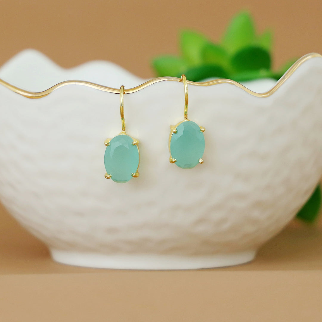 Golden Claw Glossy Oval Drops