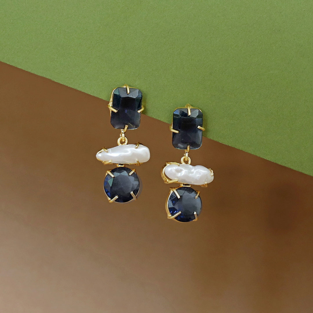 Hanita Baroque + Glossy Earring