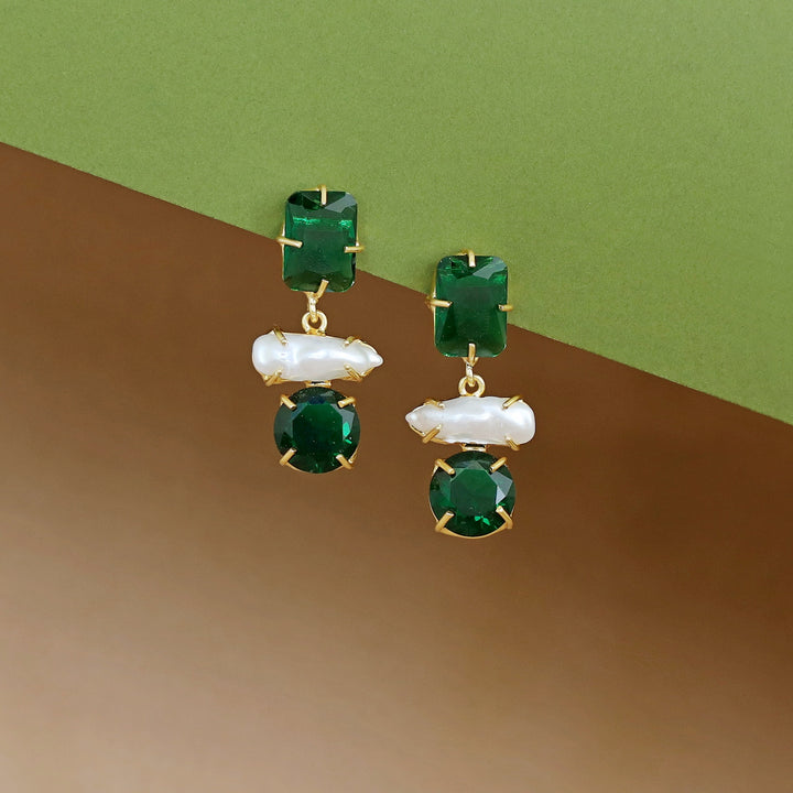 Hanita Baroque + Glossy Earring