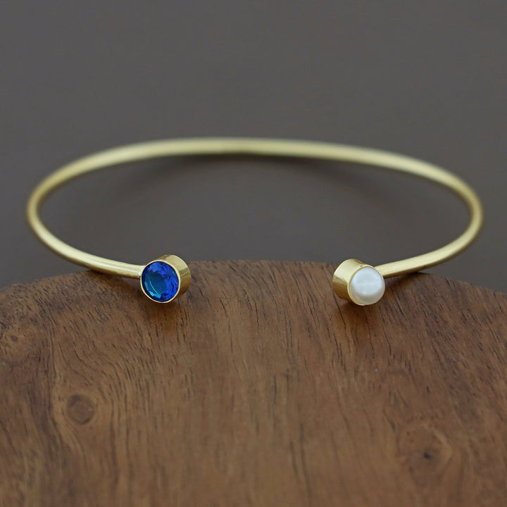 Keina Dual Round Glossy Bangle