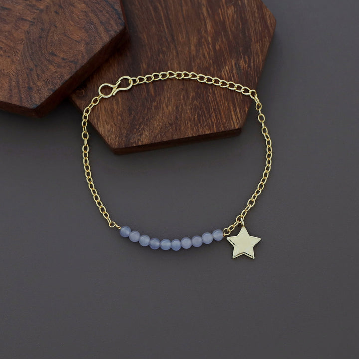 Zahrah Golden Star Beaded Bracelet