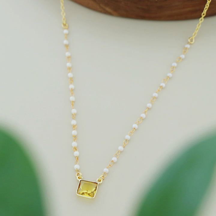 Nasmiya Square Neckpiece