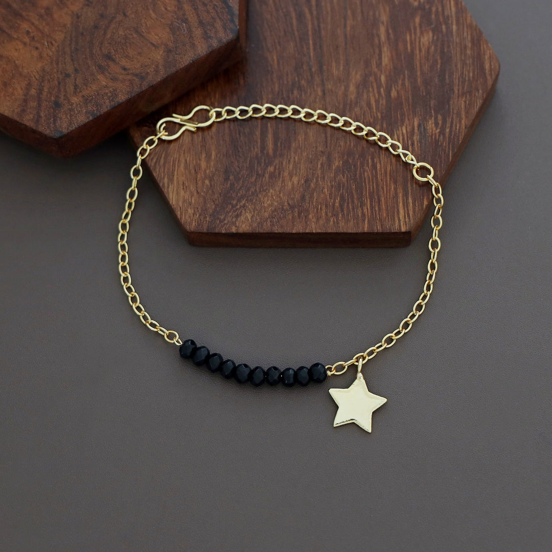 Zahrah Golden Star Beaded Bracelet