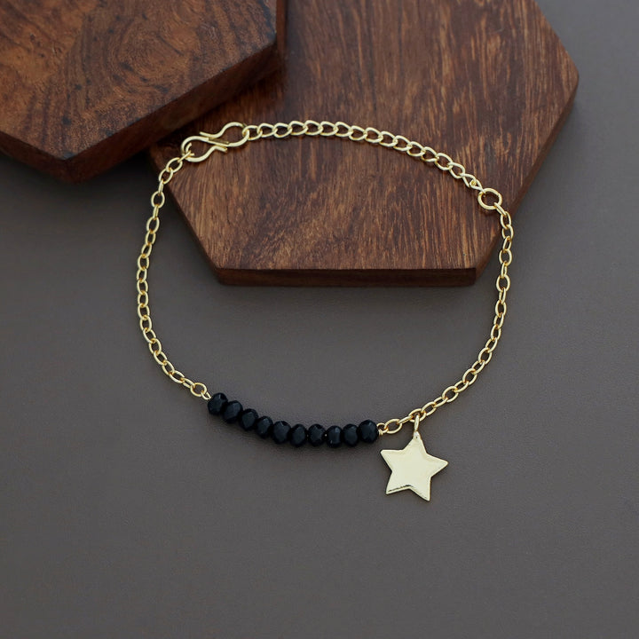 Zahrah Golden Star Beaded Bracelet