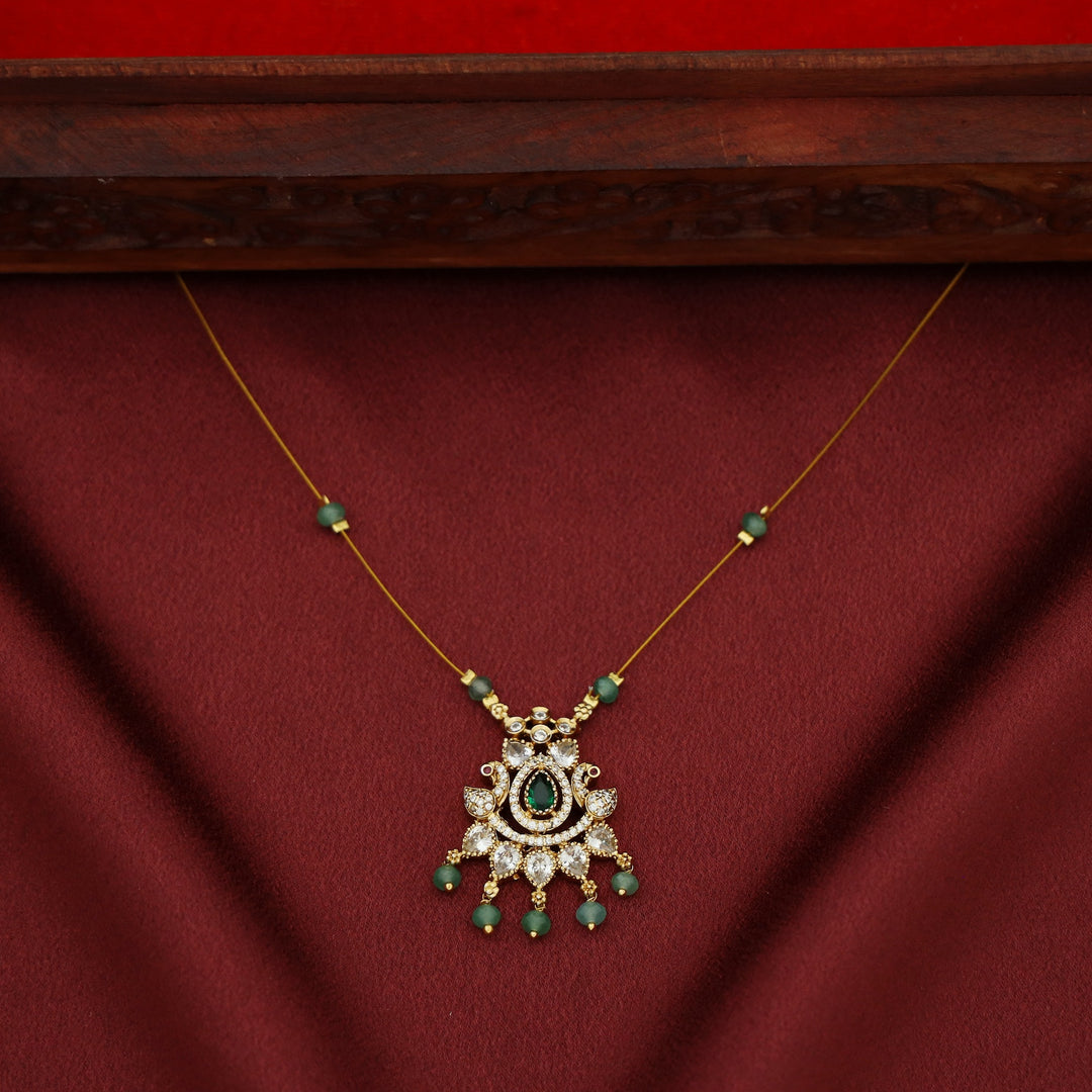 Aaniya AD Stone Beaded String Neckpiece