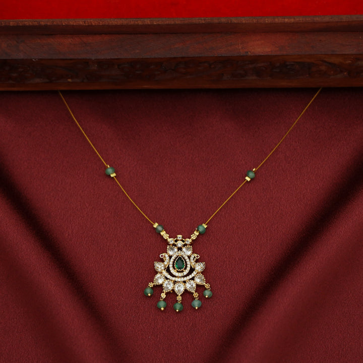 Aaniya AD Stone Beaded String Neckpiece