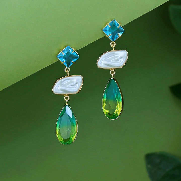 Briya Baroque Glossy Drop Earring