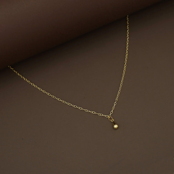 Saanya Golden Drop Chainy Neckpiece