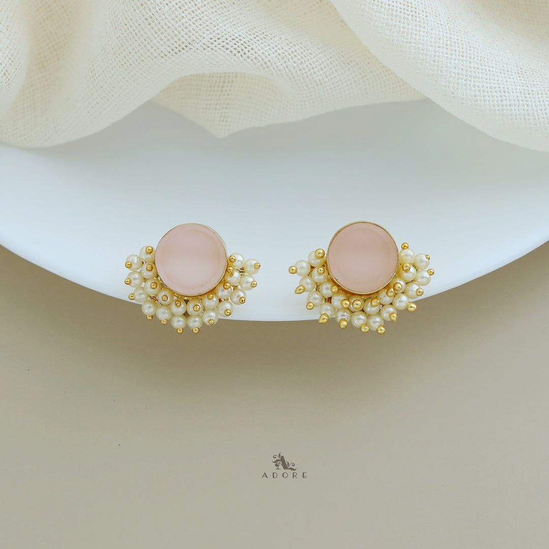 Half Pearls Stud