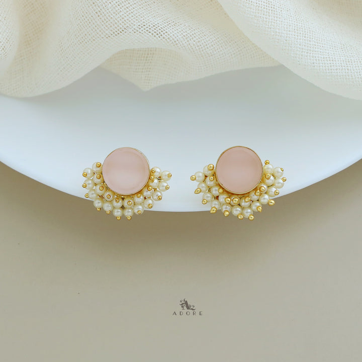 Half Pearls Stud
