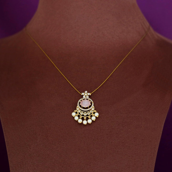 Asmita Pearl Glossy String Neckpiece
