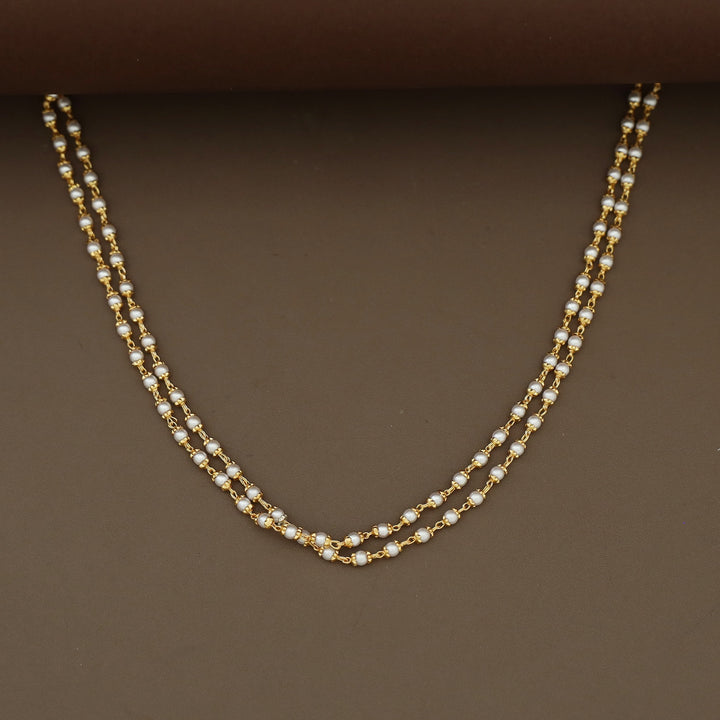 Harnika 2 Layer Pearl Beaded Neckpiece