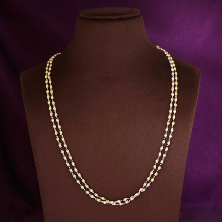 Harnika 2 Layer Pearl Beaded Neckpiece