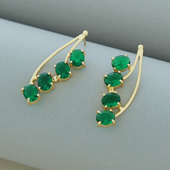 Landria 4 Oval Glossy Earring