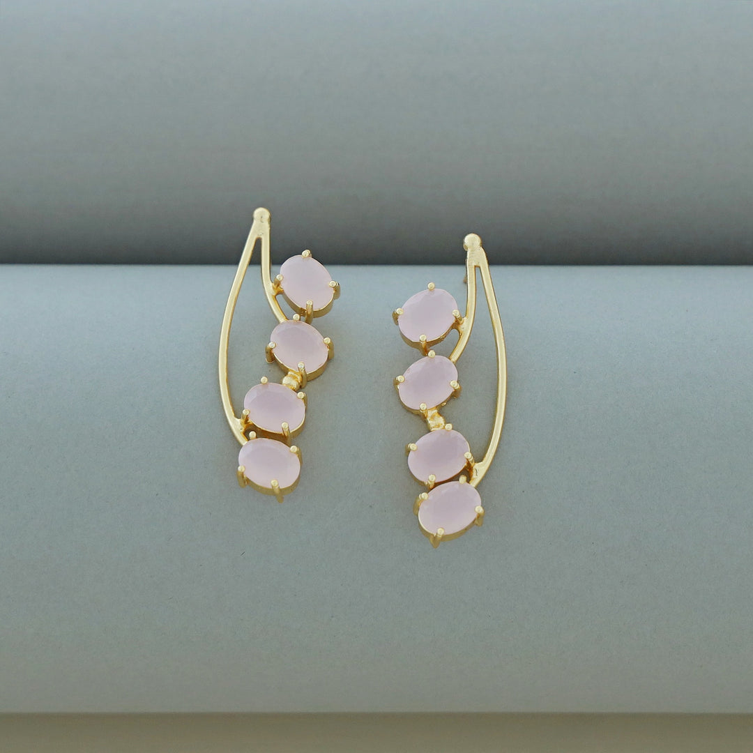 Landria 4 Oval Glossy Earring