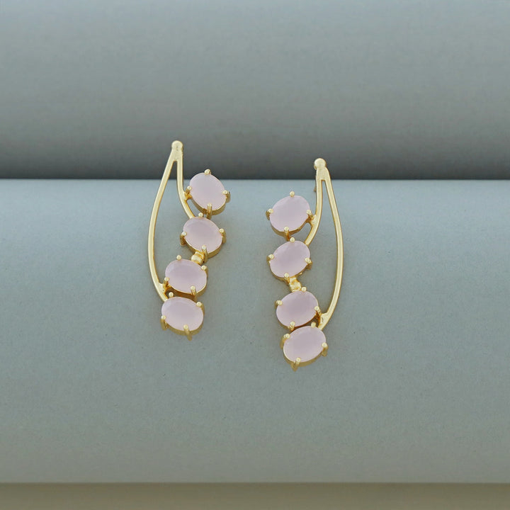 Landria 4 Oval Glossy Earring