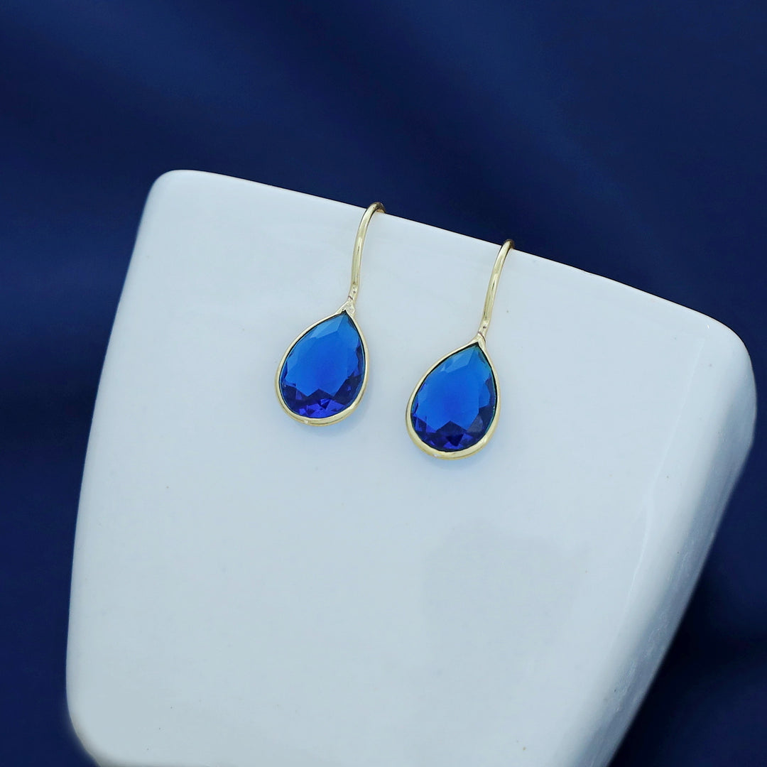 Cercel Golden Rain Drops Earring (Colour Option)