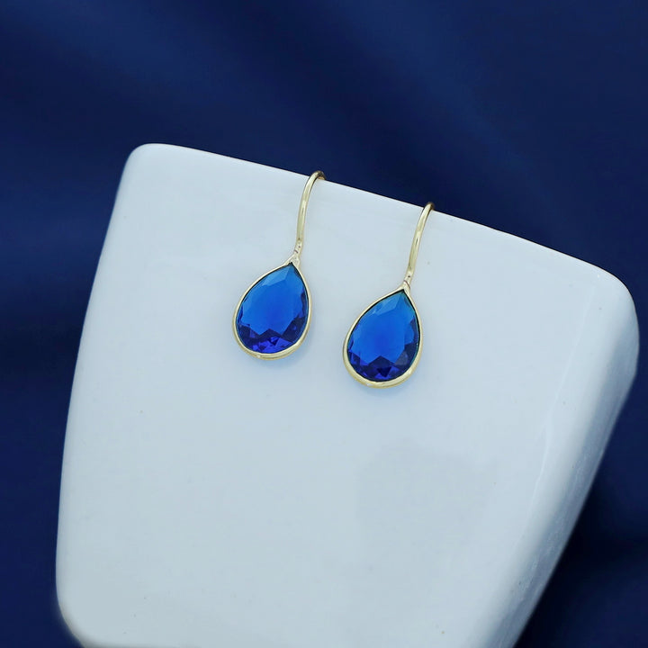 Cercel Golden Rain Drops Earring (Colour Option)