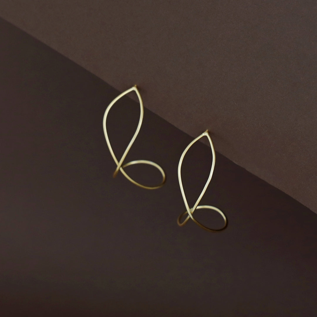 Jemima Golden Infinity Earring