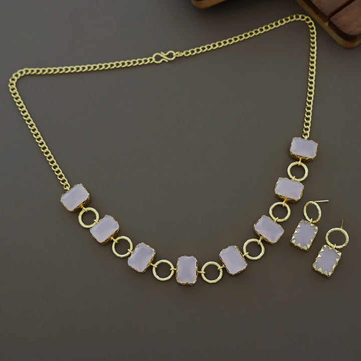 Aira Short Neckpiece/Choker with Stud
