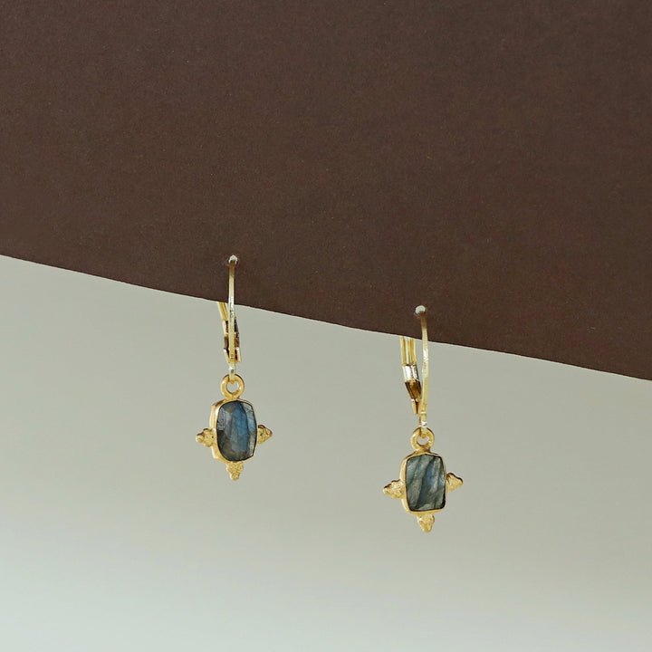Nitha Mini Rectangle Hoop Earring
