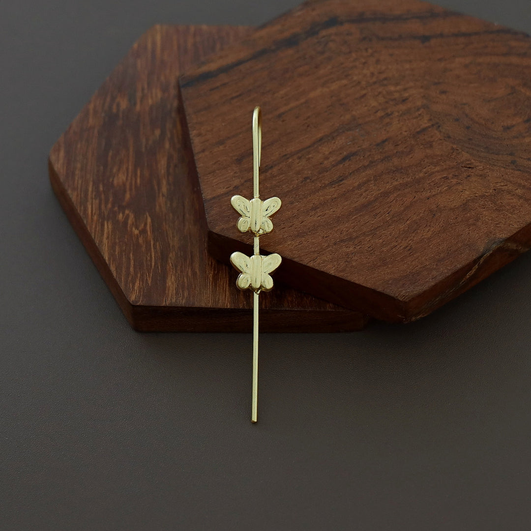 Liya Golden Ear-Cuff (Single piece)