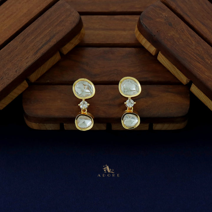 Meera Devika Premium Kundan Neckpiece with Earring