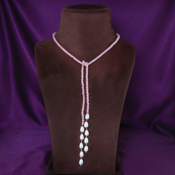 Serena Single Beaded Pearl Neckpiece