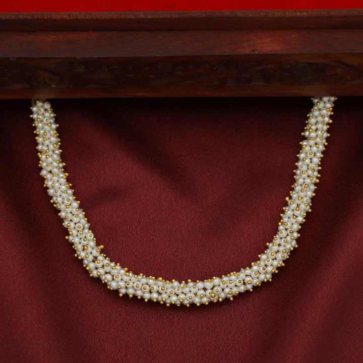 Aurelio Cluster Pearls Short Neckpiece