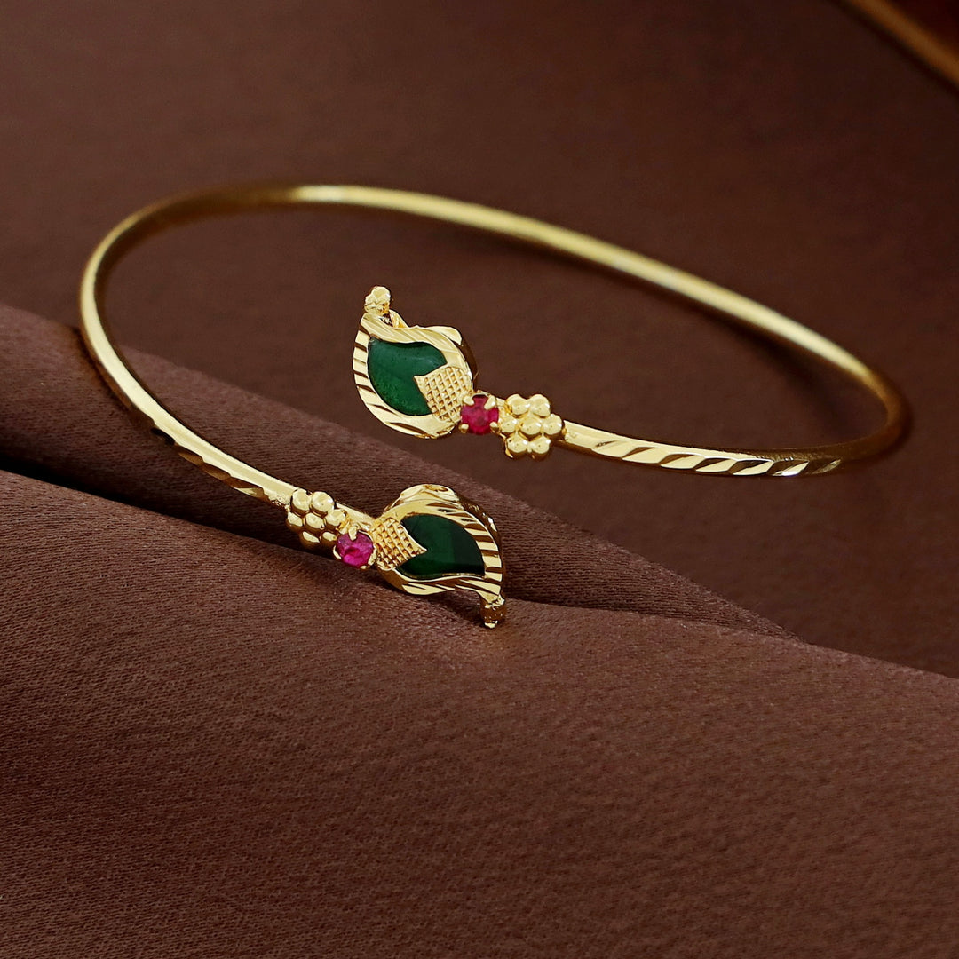 Harshita Golden Palakka Mango Bangle