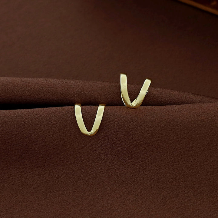 Faina Golden Ear-Cuff (Set Of 2)