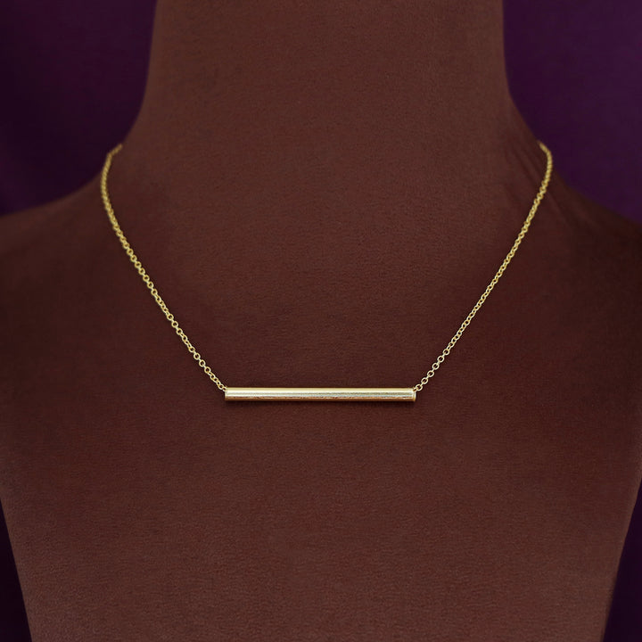 Golden Stick Short Neckpiece