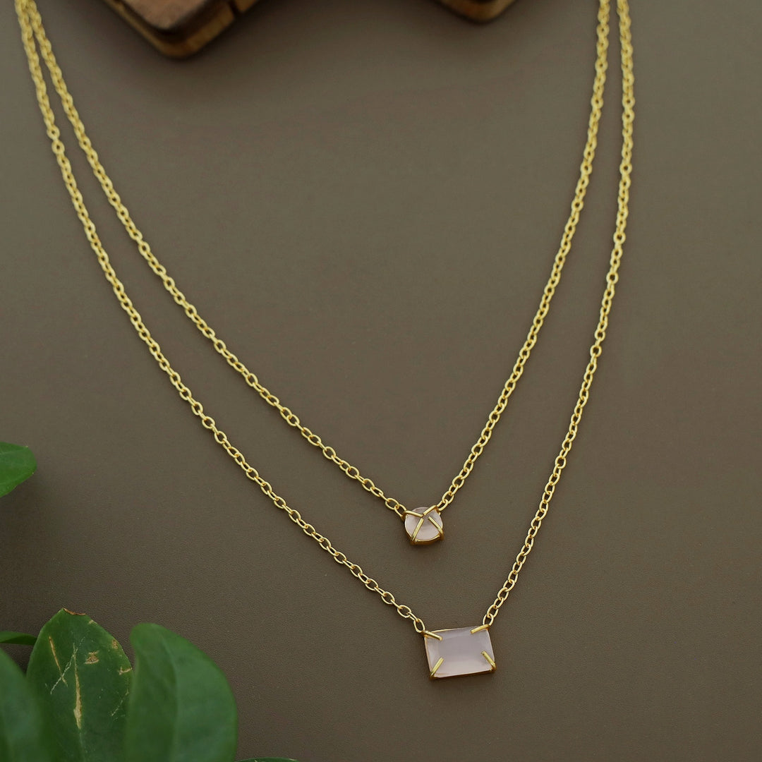 Jaime 2 Layer Glossy Claw Neckpiece