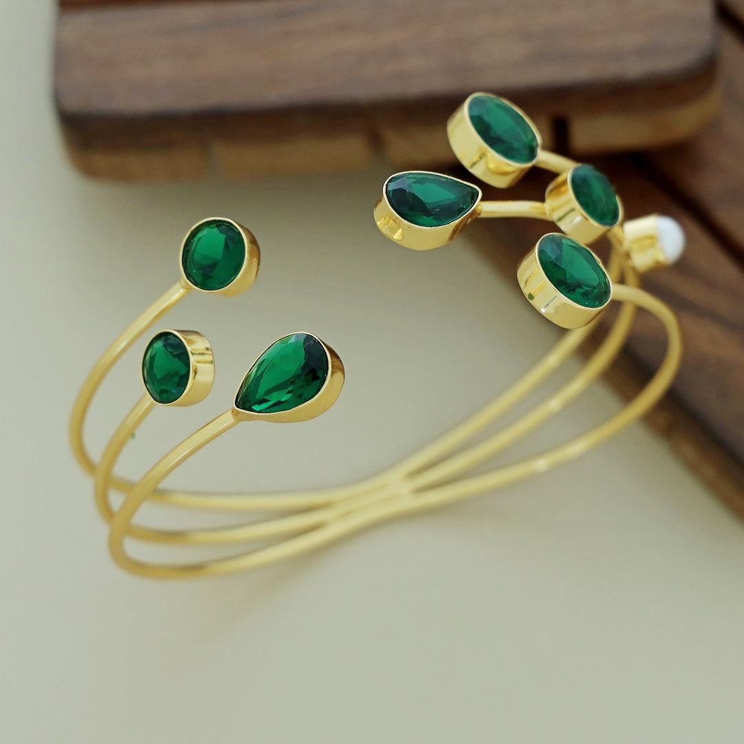 Kavini Glossy 3 Layer Multi Shape Bangle