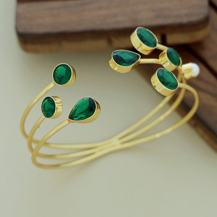 Kavini Glossy 3 Layer Multi Shape Bangle