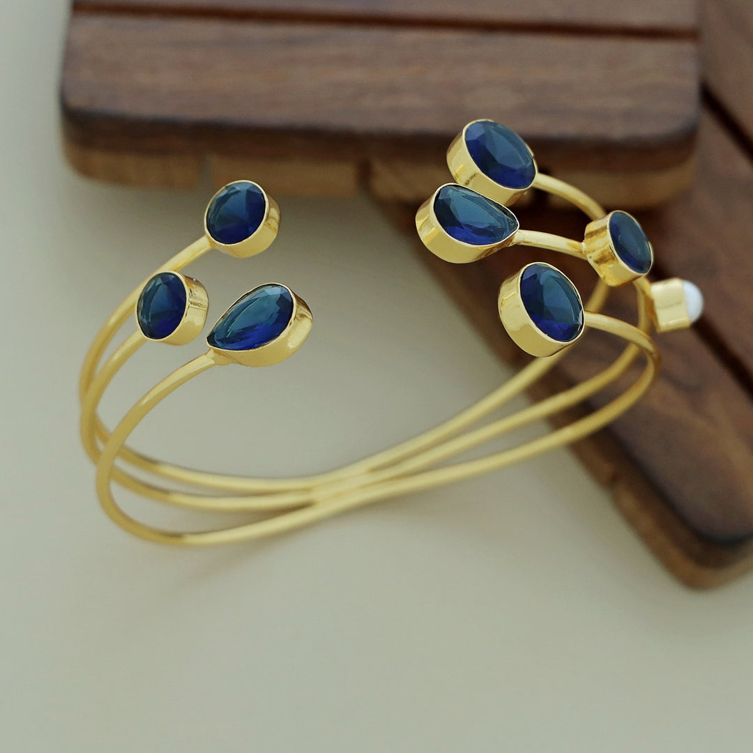 Kavini Glossy 3 Layer Multi Shape Bangle