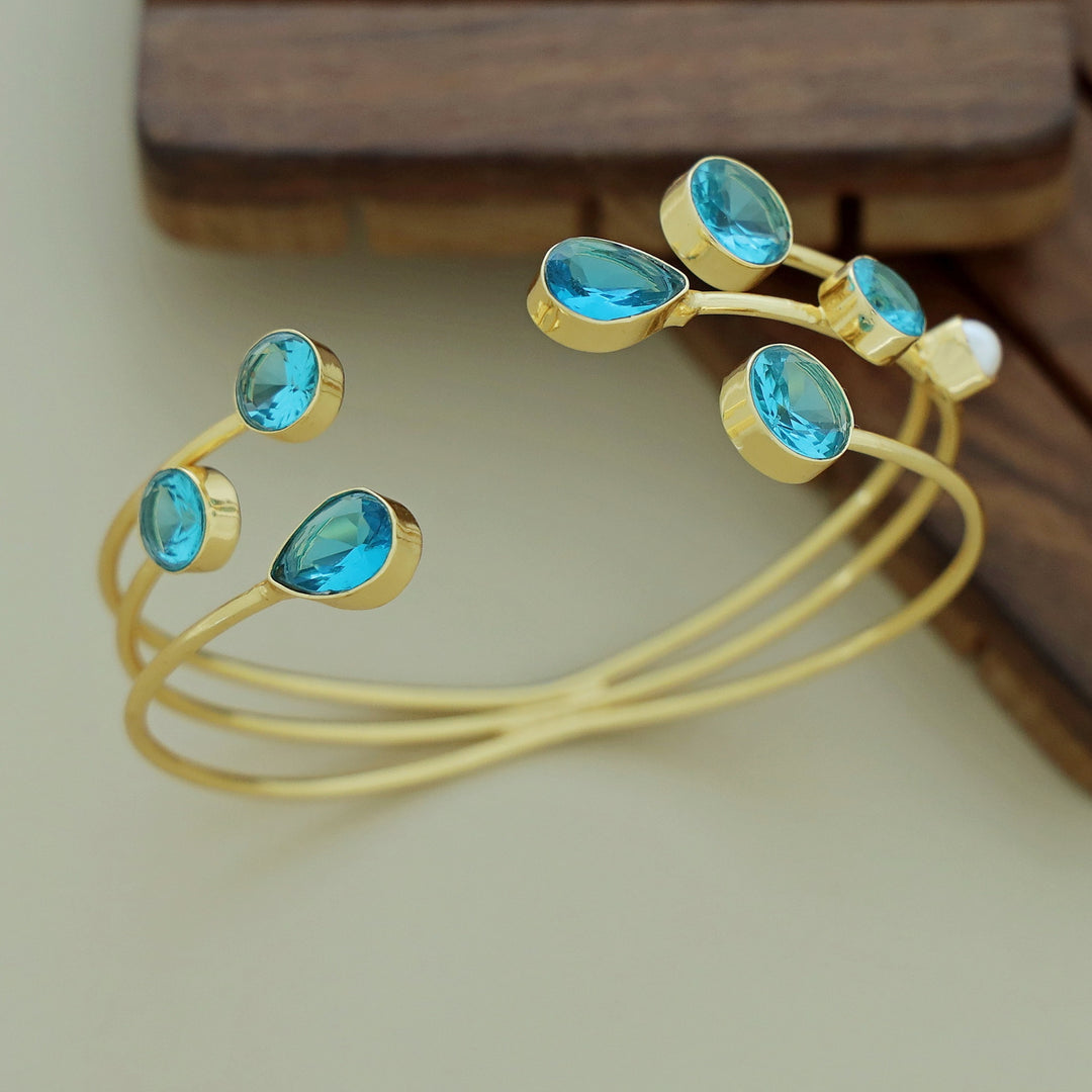 Kavini Glossy 3 Layer Multi Shape Bangle