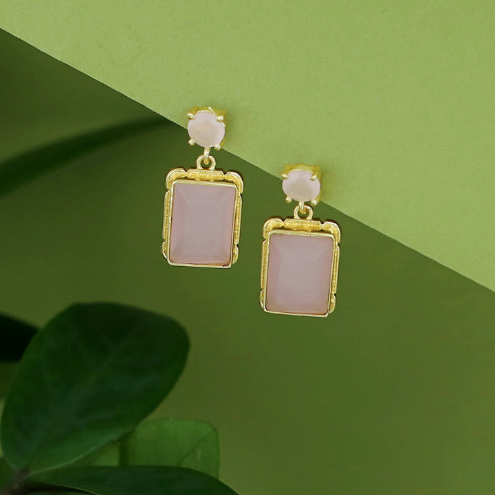 Doli Rectangle Glossy Earring