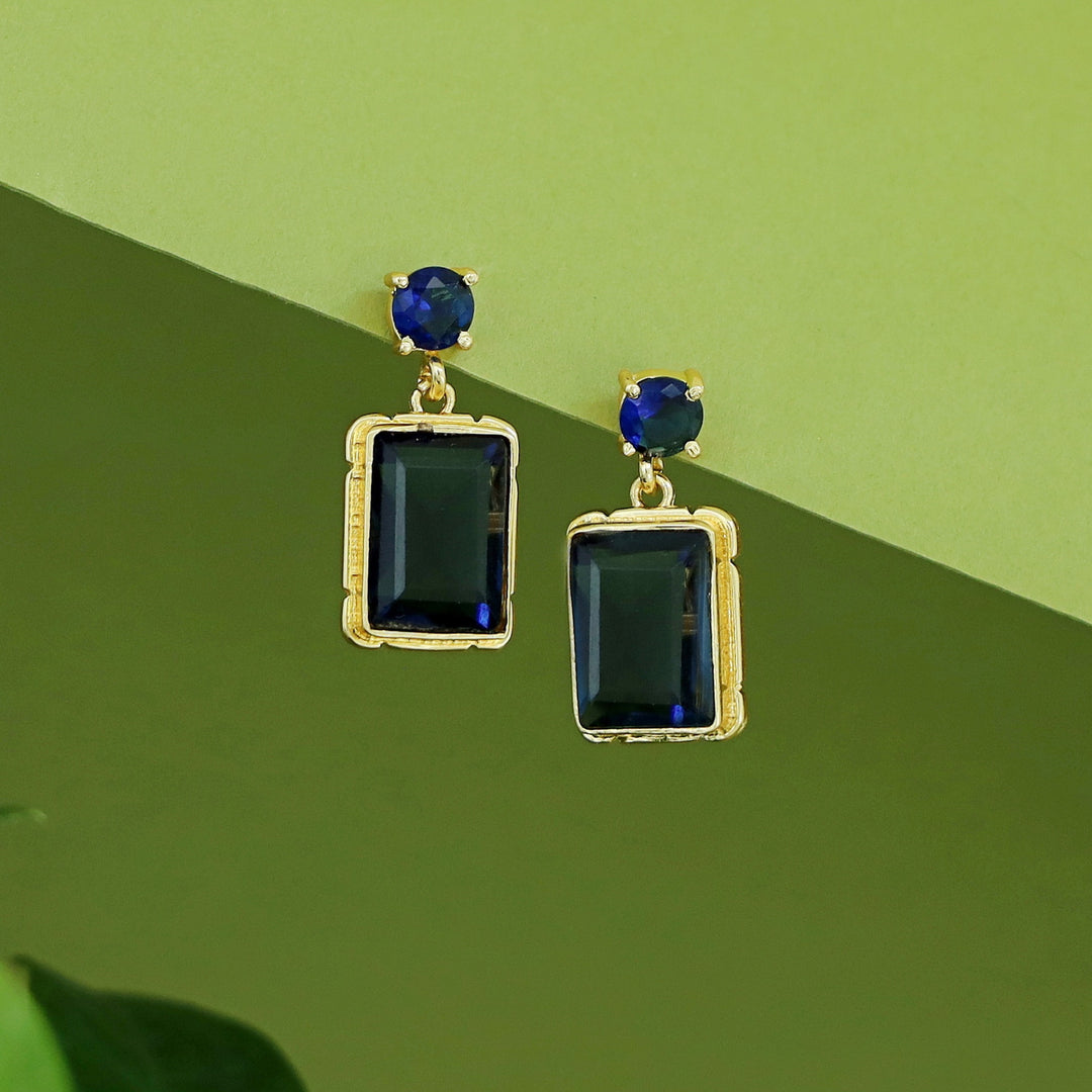 Doli Rectangle Glossy Earring