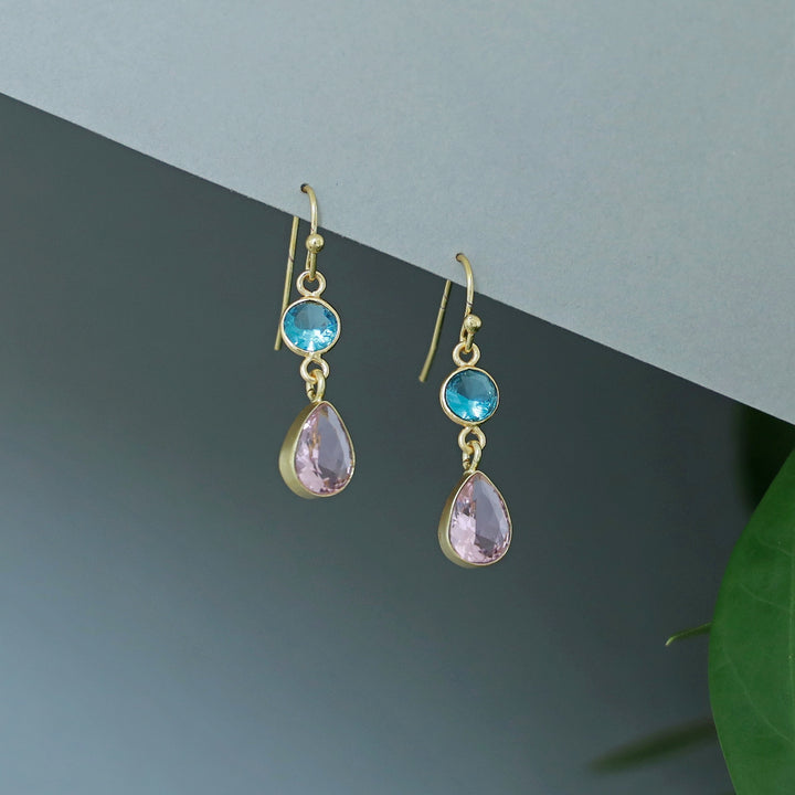Abitha Golden Dual Glossy Drop